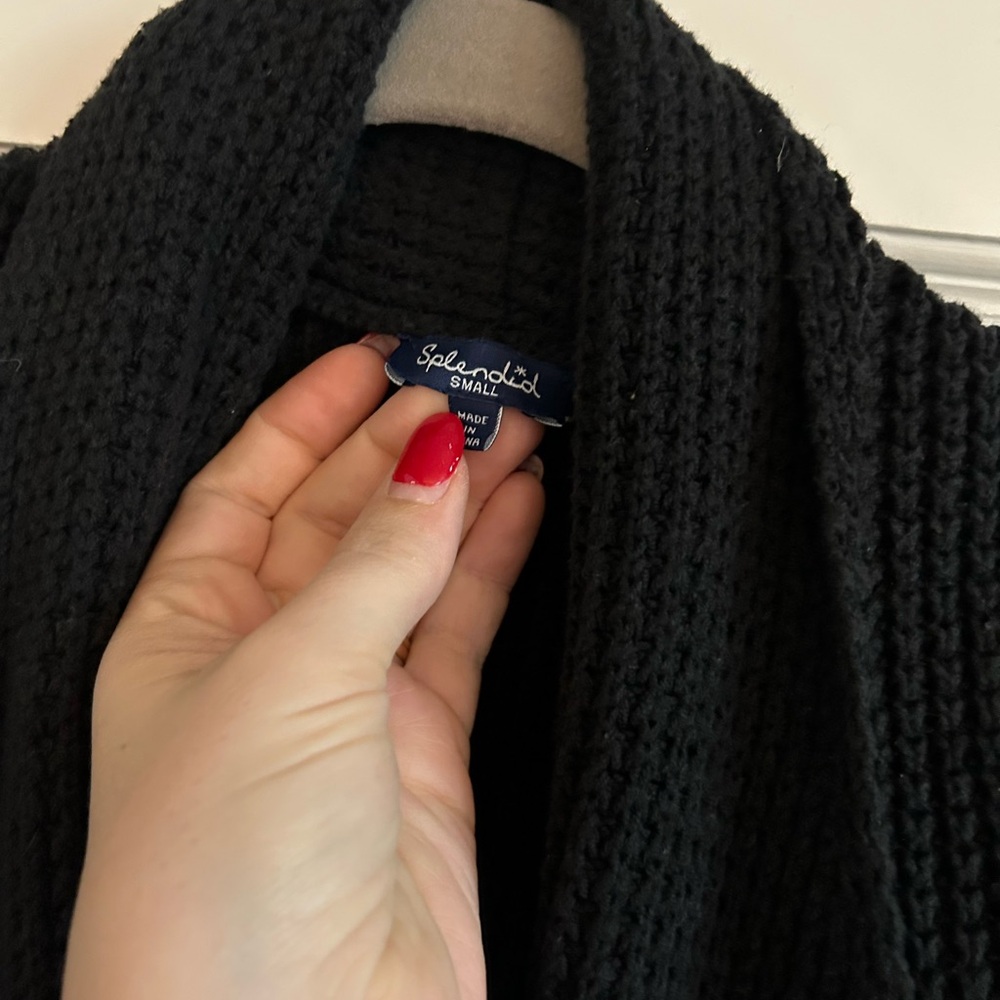 Splendid Waffle Sweater - Picture 2 of 6